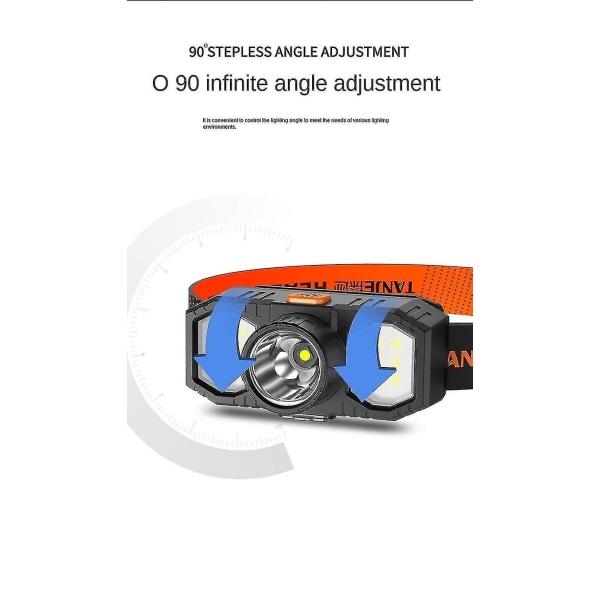 Hhcx-headlight Bright Light Rechargeable Head On Ultra Long Standby Ultra Bright Long Range|headlamps