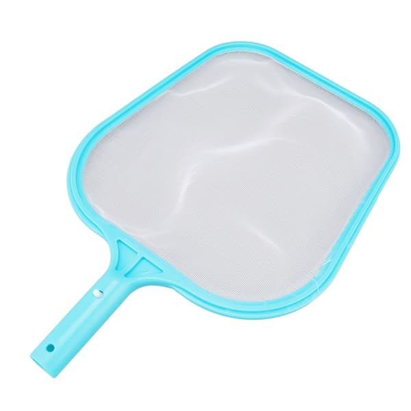 Cyan Pool Net Hurtig Rengøring Plast Nylon Skimmer Bladnet til Spabade Springvand