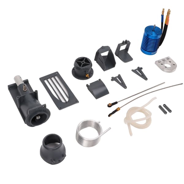 RC Båds Thruster Propeller Pusher Spray Vand Thruster 540 Børsteløs Motor Køleplade Rør Sæt