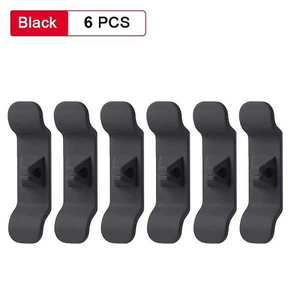 1/3/6 stk Cord Wrapper Organizer Clips Holder