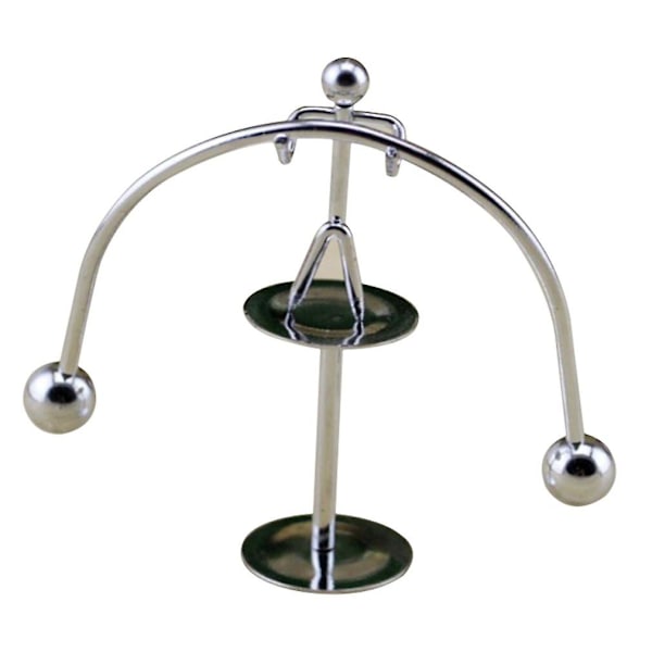 1kpl Perpetual Balance Pieni Painonnosto Sarjakuva Newton Fysiikka Tiede Newton Pendulum Metal Koti Pikku Rauta Ihmiset Swing 1pc