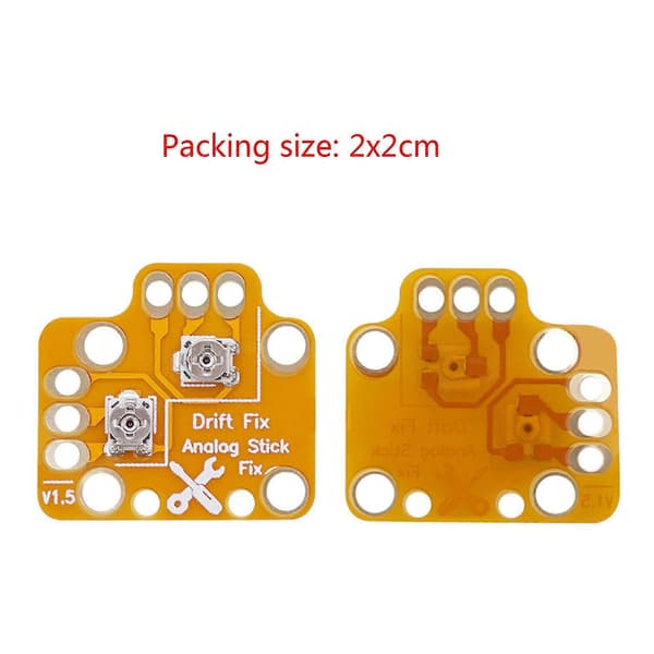 Til PS5/Xbox One-controller Analog stick Drift Fix Mod Nulstil tommelfingerstick Gold
