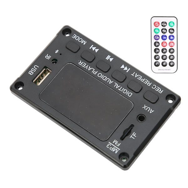 Bluetooth MP3 Dekoder Board Modul 2x40W Understøtter Hukommelseskort USB FM Radio