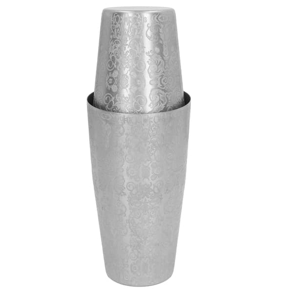 Gravert 304 rustfritt stål cocktailshaker Boston Barsett for Bartendere