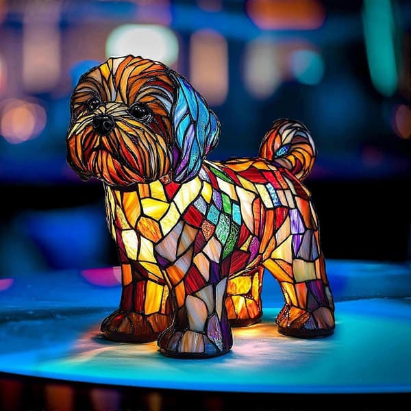 【BQ】Liten hundlampe for soverom med mykt lys PUW5157-Perfet