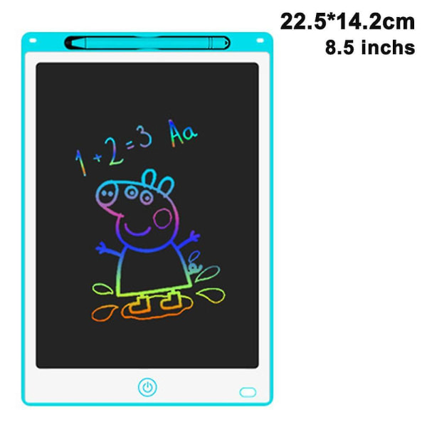 LCD-skrivplatta, 8,5/10 tums ritplatta Kids Doodle