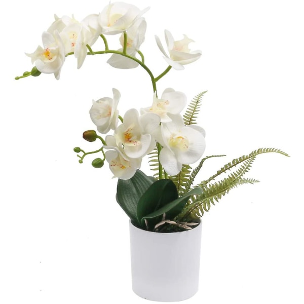Artificiell Phalaenopsis Orkidé Arrangemang Dekorativ konstgjord orkidéblomma