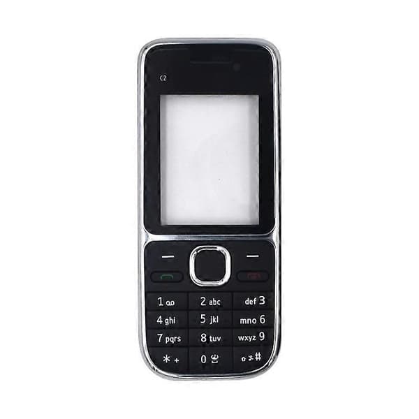 【BQ】Komplett hölje för Nokia c2-01 Black