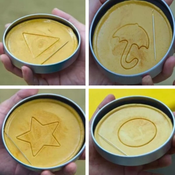 4stk Squid Game Cookie Cutters Sukkerform Kjekskutter