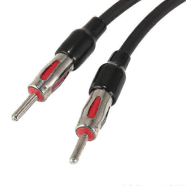 Universal Bilradioantenneforgrener 1 Hun til 2 Han Antenne Adapterstik Kabel FM AM Stereo Audio