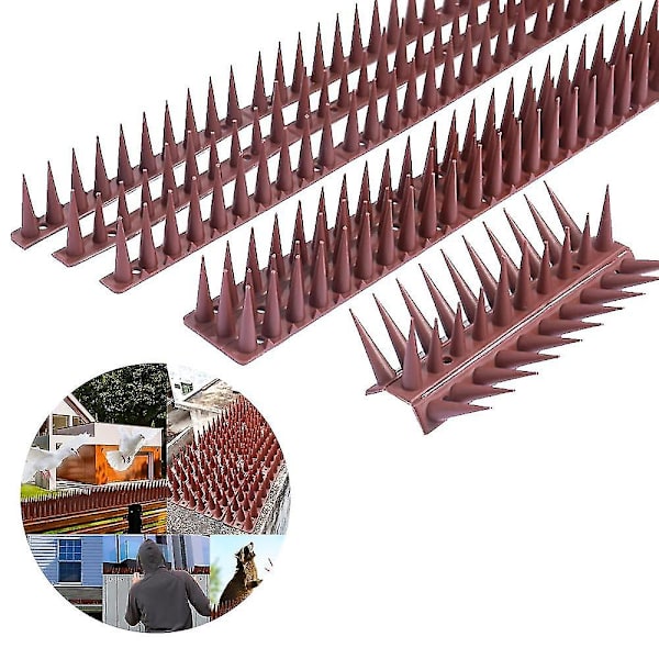 12 kpl Anti Bird Spike nauhat aidan kattokaiteen lintutorjuntapiikeihin