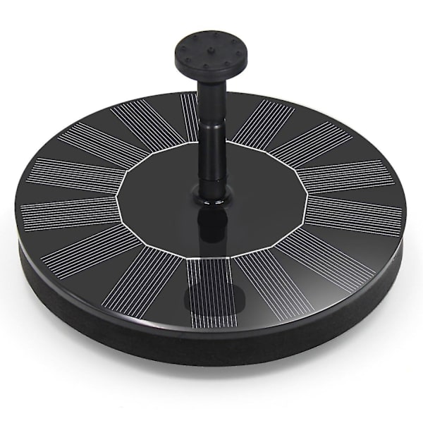Solar vatten fontän pump Fristående 1,4w utomhus fontän pump