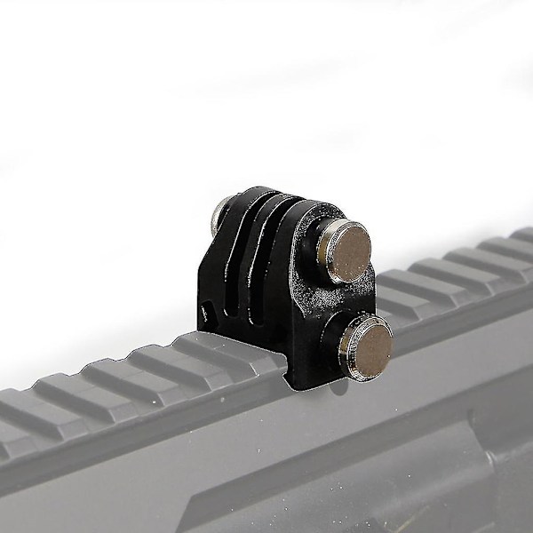 20 mm Picatinny Rail Mount Adapter Kit Action Camera Rail System Monteringstillbehör Kompatibel med Hero/eken Sportkameror