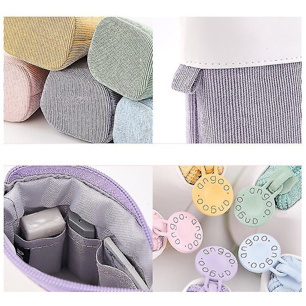 Case, teleskooppipidike, organizer purple