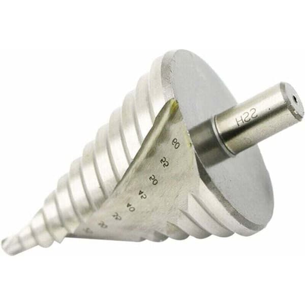 【BQ】Spiral Drill Bit Set 6-60 mm for Metal, Wood, Plastic - Compatible with HSS Cone Drill