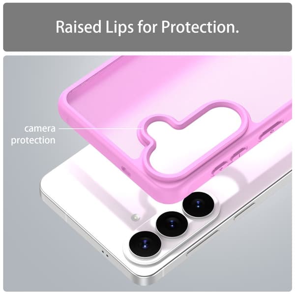 Mobilskal för Samsung Galaxy S26 Stötsäker PC + TPU - Ljuslila