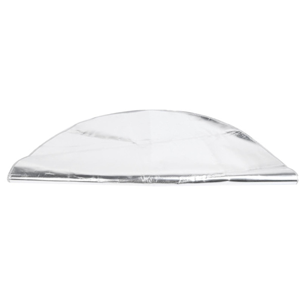 Eldstad Mat Brandsäker Utomhus Grill Däckskydd Pad Silvergrå 91cm