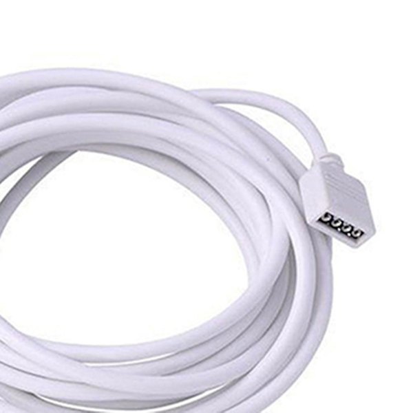 4-pin forlængerledningsledningsstik til Rgb 5050 3528 Led Strip Light 5m