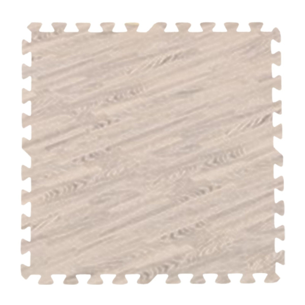 Eva Foam Golv Kakel Trä Grain Pussel Golv Matta Baby toddler 30 x1.0cm Gray wood