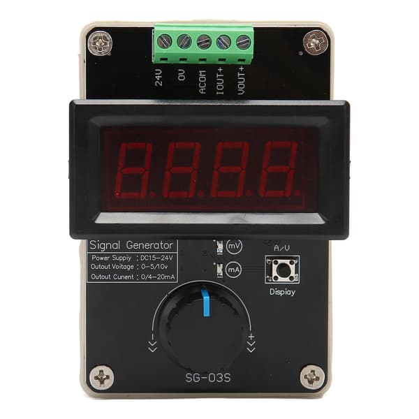 4 til 20mA Signalgenerator Justerbar DC 0 til 10V 0 Eller 4 til 20mA Strømspænding Analog Simulator