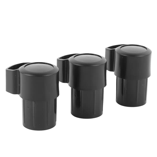 3 stk. B Flat Altsaksofonplugger ABS Plast Endestykker Bøyd Hals Beskyttelse Instrumentdeler