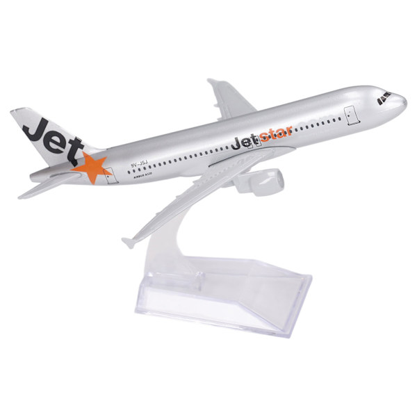 Legering Flygplan Modell Ljus Färg Stabil Bas Heminredning Simuleringsflygplan Modell
