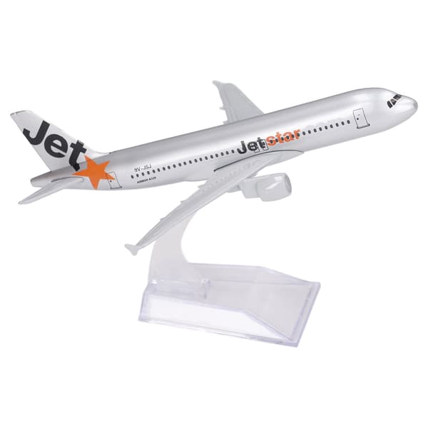 Legeringsflymodel med Lyse Farver, Stabil Base, Hjemmedekoration, Simuleret Flymodel