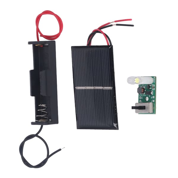 Solar Plenlampe Kontrollkortsett 1.2V Ladebeskyttelse PCB Solcellelys Kontrollpanelsett