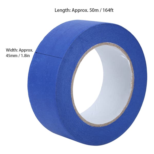 Blå Maskeringstape 45mm x 50m DIY Bilmaling Spraylim Dekor 3D-printer