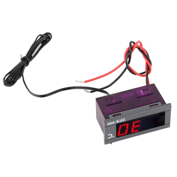 ZFX‑900 Digital Temperaturkontroller LED Panelmätare med Sensor för Kylskåp 220V
