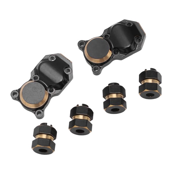 RC Messing Kobling Slidstærk Front Bageste Diff Dæksel Aksial SCX24 1/24 RC Bil