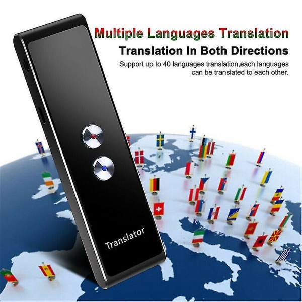 Översättare Smart Instant Real Time Portable Voice Languages Translator