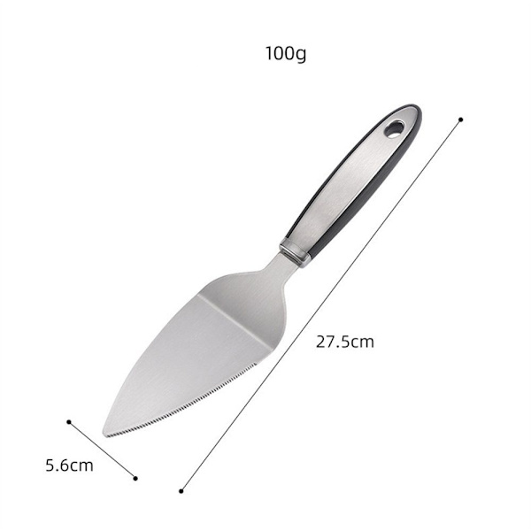 Cake Lifter Rostfritt stål Cake Server Set Cake Cutter tandad spatel