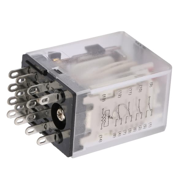 BEMM4C 14 Pin 5A Mini Power Mellemrelæ Elektromagnetisk Relæ (110VAC)