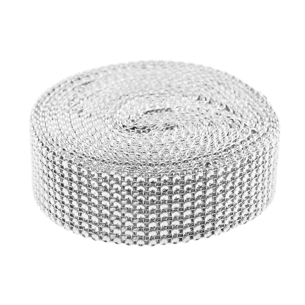 10 Yard Akryl Rhinestone Diamond Ribbon för bröllop, födelsedag dekorationer