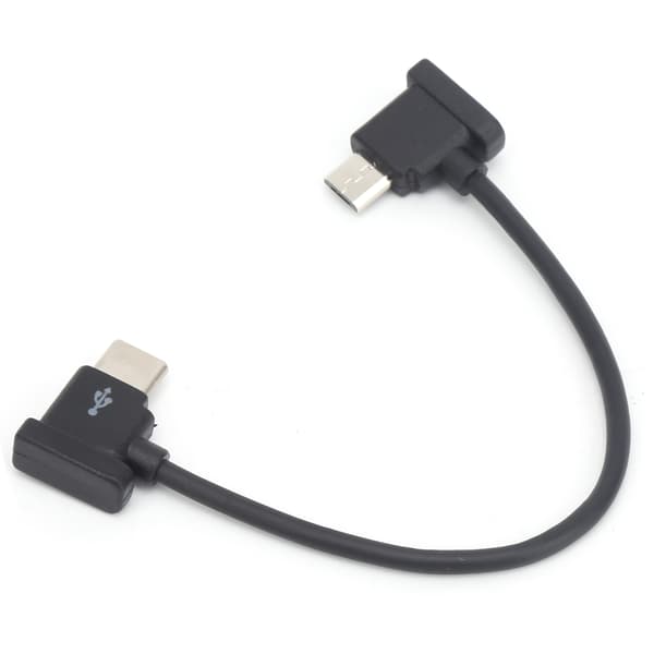 15 cm:n tyypin C - Micro-USB -kaukosäätimen sovitinkaapeli Mini 2 -drone-lisävarusteille
