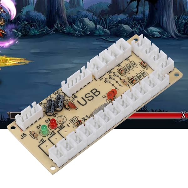 Arcade Spil USB Encoder Controller med Akryl Krystal Kabinet til Raspberry Pi og PC Mainframe822A