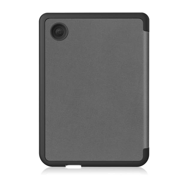 【BQ】Caster Läderfodral för KOBO Clara Colour 2024 / BW Grey