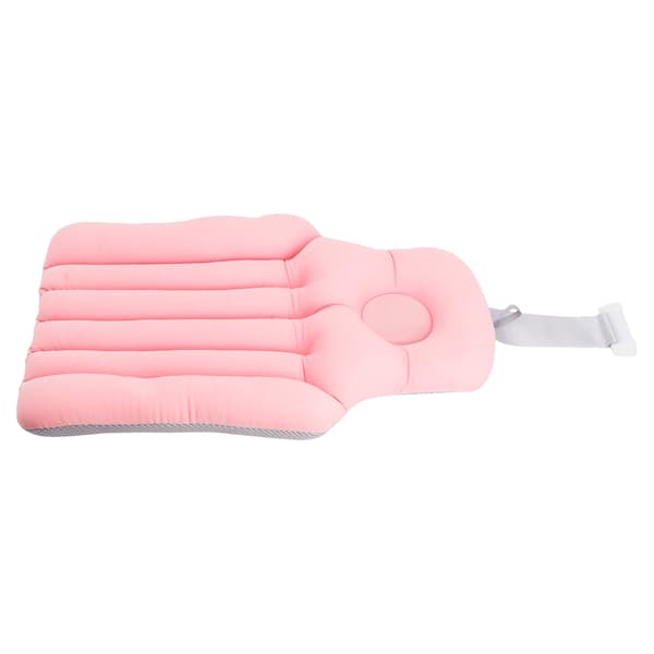 Badkudde med Nackstöd och Hål för Huvudet, Rosa