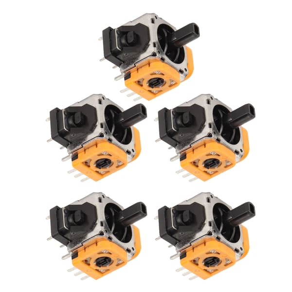 5 stk. PS5 Kontroller 3D Analog Joystick Erstatningsreparasjonssett