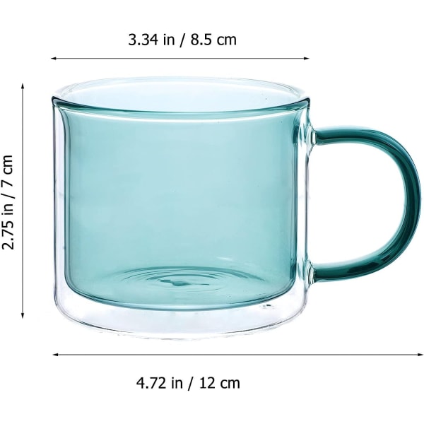 Drikkekop Vand Mælkekop Cappuccino ølkop til Tea Latte fødselsdagsgave