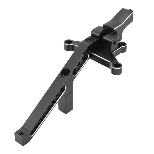 Aluminiumslegering Front Chassis Brace Support til TRAXXAS SLEDG 1/8 RC Bil Sort