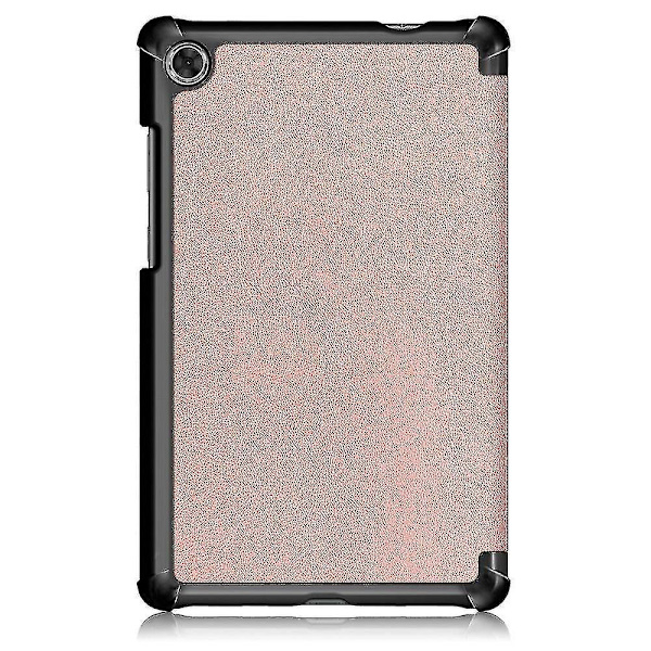 Litch Skin Pu- case Med Tri-fold D för Le Tab M8 Tb-8505