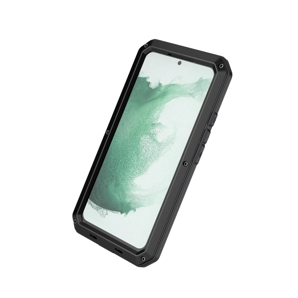 Samsung Galaxy S22 - HEAVY DUTY Aluminiumdeksel Silver