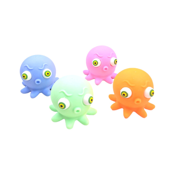 Octopus Doll Dekompressionsleksak Barnleksak Gåva-slumpmässig färg - slumpmässig färg