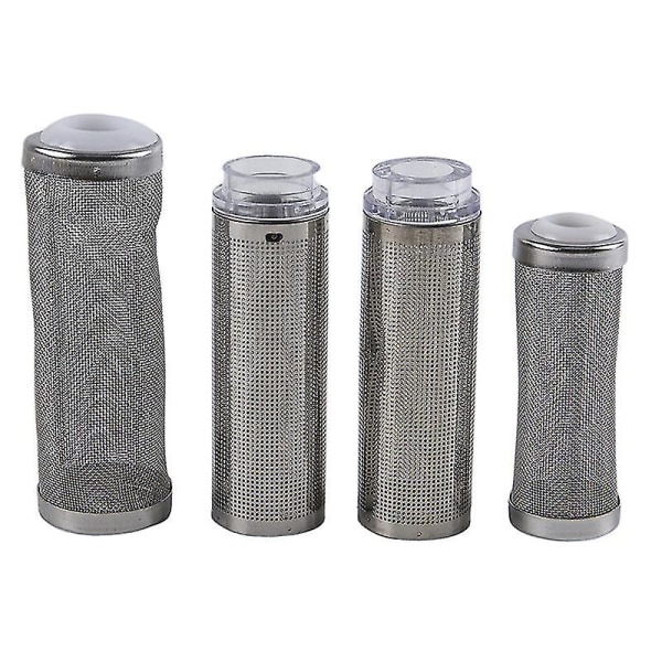 Fisketankfilter Fish Reker Mesh Nettfilterrør Fisketankinntakssil Forfilterdeksel for akvariumfisketanktilbehør -A3