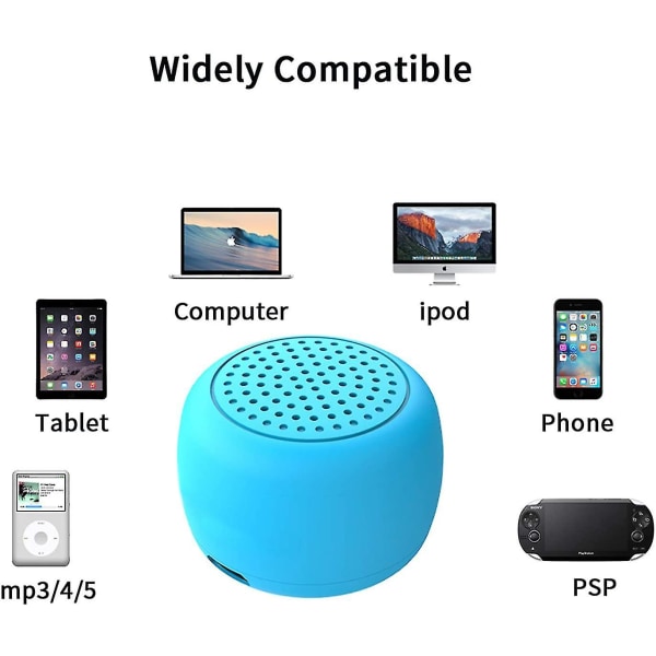 Pienin Mini Bluetooth -kaiutin - langaton pieni Bluetooth kaiutin