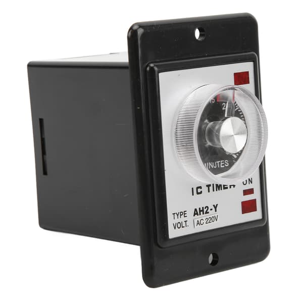 Tidsrelä Digital Display Hög Noggrannhet Utmärkt Utförande ABS Mässing Material Tidskontroller 220VAC