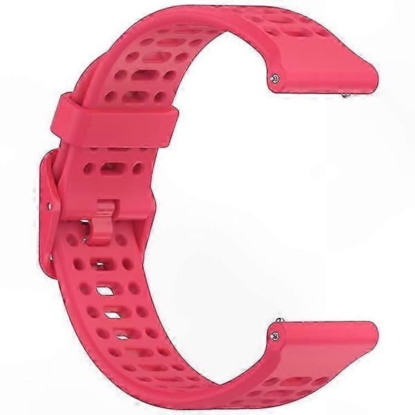 【BQ】Justerbar silikone urrem til Coros Pace 3, holdbar udskiftningsrem Red