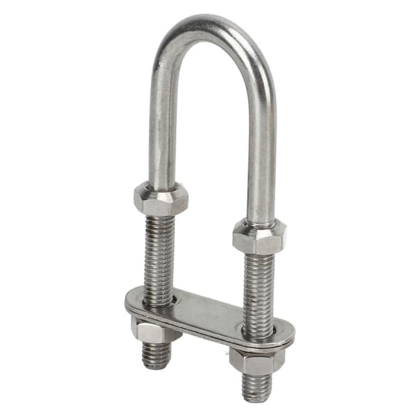 Marine Rustfrit Stål U Bolt med Møtrik M8 Yacht Hardware Tilbehør